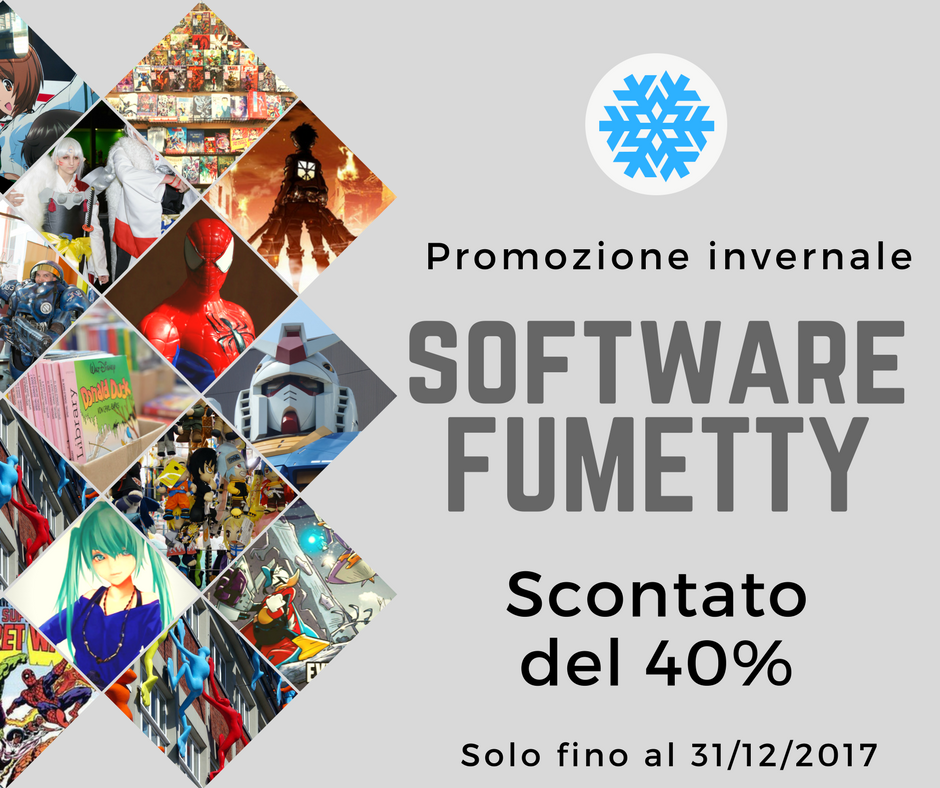 Promozione Invernale - Sconto 40% sull'acquisto del pachhetto Fumetty